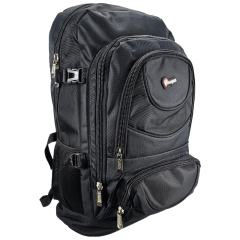 Mochila de Costas Trabalho Faculdade Grande Enoque EN118 Poli Biker Preto