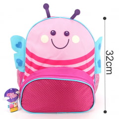 Mochila Infantil Costas Clio Pets Borboleta CP2097P