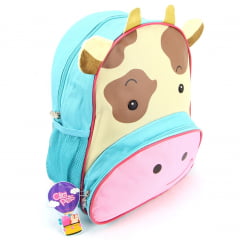 Mochila Infantil Costas Clio Pets Vaquinha CP2097P