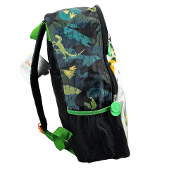 Mochila Infantil Costas Dinossauro Rex com Lancheira e Estojo Pacific 998X04 