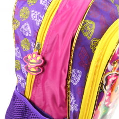 Mochila Infantil Costas Escolar Friends Urso Vozz M3908 Roxo