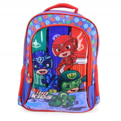 Mochila Infantil Costas Escolar Super Kids Vozz M3802 Azul