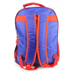 Mochila Infantil Costas Escolar Super Kids Vozz M3802 Azul