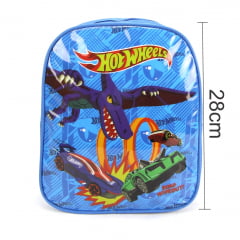 Mochila Infantil Costas Prezinho Hot Wheels Luxcel IS33835HW