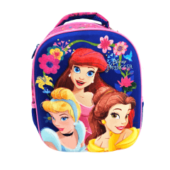 Mochila Infantil 3D Creche Princesas Disney Xeryus 10964