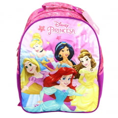 Mochila Infantil Princesas Disney com Lancheira Xeryus 11092