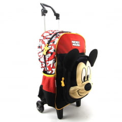 Mochila de Rodinha Mickey Mouse 3D Sestini 065304