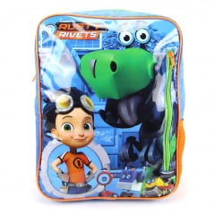 Mochila Rusty Rivets Costas Escolar DMW 11572