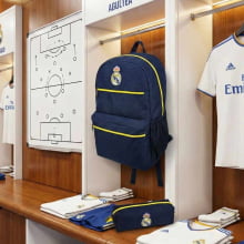 Kit Mochila Real Madrid Oficial + Estojo Escolar Xeryus Grande 14370 Kit Mochila Real Madrid Oficial + Estojo Escolar Xeryus Grande 14370