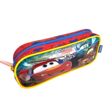 Kit Escolar Mochila de Rodinha Carros Disney com Lancheira Térmica e Estojo Xeryus 11630