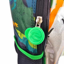 Kit Mochila de Rodinha Dinossauro T-Rex com Lancheira e Estojo - Pacific