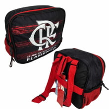 Kit Mochila de Rodinha Flamengo com Lancheira e Estojo Duplo Xeryus 16350