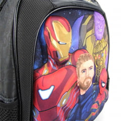 Mochila de Rodinha 3D Vingadores Marvel Xeryus 7500