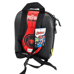 Mochila De Rodas Aranha Miles Morales 3D E Lancheira Maxtoy 3800bm23