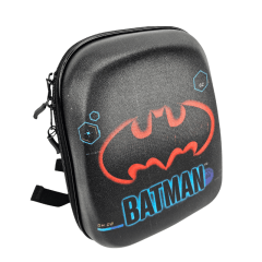 Mochila de Rodas Batman Batmóvel Clássico 3d Com Lancheira Maxtoy 3805pm19