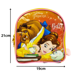 Mochila de Rodas Bella Princesa Disney com Lancheira Térmica Xeryus 11530