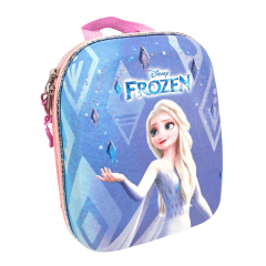 Mochila de Rodas Frozen Elza 3D Com Lancheira Maxtoy 3855EM22