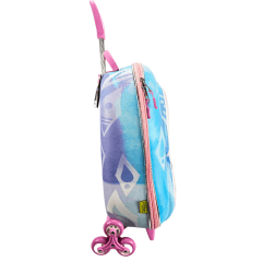 Mochila de Rodas Frozen Elza 3D Com Lancheira Maxtoy 3855EM22