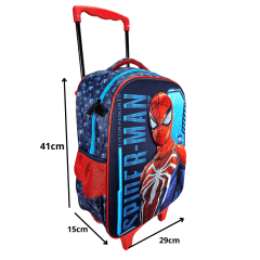 Mochila de Rodas Homem Aranha 3D Marvel Xeryus 11700 