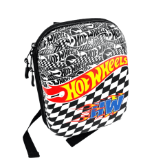 Mochila De Rodas Hot Wheels Howlin Heat 3D E Lancheira Maxtoy 2500HM23