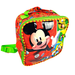 Mochila de Rodas Mickey Mouse Disney com Lancheira e Estojo 11610