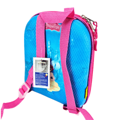 Mochila de Rodas Pequena Sereia Ariel 3D Com Lancheira Maxtoy 3855cm22