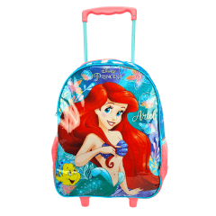 Mochila de Rodas Princesa Ariel com Lancheira e Estojo Xeryus 11480