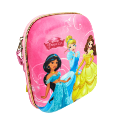 Mochila de Rodas Princesas Disney 3D Com Lancheira Maxtoy 3855AM22