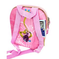 Mochila de Rodas Princesas Disney 3D Com Lancheira Maxtoy 3855AM22