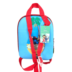 Mochila De Rodas Stitch Praia Disney 3D E Lancheira Maxtoy 3857AM24