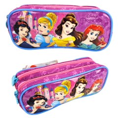 Mochila de Rodinha com Alça Princesas Disney Lancheira e Estojo Xeryus 11560