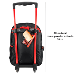 Mochila de Rodinha Flamengo Oficial com Lancheira Xeryus 11910