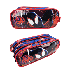 Mochila de Rodinha Miles Morales Aranha Verso com Lancheira e Estojo Xeryus 11680