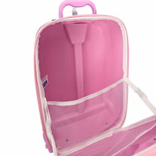 Kit Mochila de Rodinhas Angel e Stitch 3D Disney c/ Lancheira Maxtoy