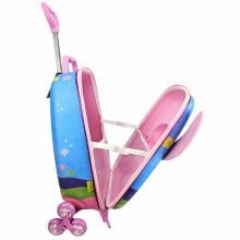 Kit Mochila de Rodinhas Angel e Stitch 3D Disney c/ Lancheira Maxtoy