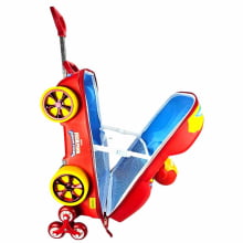 Kit Mochila de Rodinhas Homem de Ferro 3D c/ Lancheira Maxtoy Diplomata