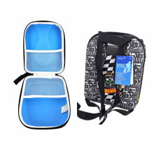 Kit Mochila de Rodinhas Hot Wheels 3D Dourada c/ Lancheira Maxtoy