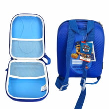 Kit Mochila de Rodinhas Patrulha Canina Chase 3D Carro c/ Lancheira Maxtoy
