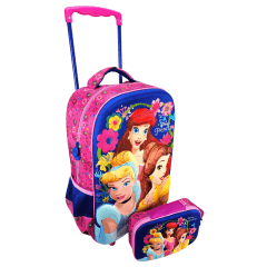 Mochilete 3D Disney Princesa com Estojo Box Xeryus 10960