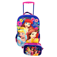 Mochilete 3D Disney Princesa com Estojo Box Xeryus 10960