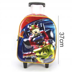 Mochilete 3D Mickey Racers Disney Sestini 065326 