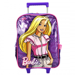 Mochilete Barbie com Lancheira e Estojo Luxcel IC38182BB-VL