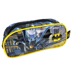 Mochilete Batman com Lancheira e Estojo Luxcel IC37922BM-AM