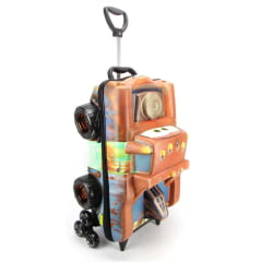 Mochilete Carros Tow Mater 3D com Lancheira Maxtoy 3851BM22