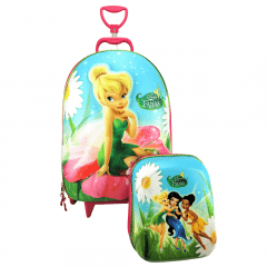 Mochilete Fadas Disney 3D com Lancheira Maxtoy 3855BM22