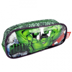 Mochilete Hulk Vingadores com Lancheira e Estojo Luxcel IC38002AG-VD