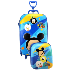 Mochilete Mickey Tsum Tsum 3D com Lancheira Maxtoy 3854AM22