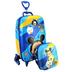 Mochilete Mickey Tsum Tsum 3D com Lancheira Maxtoy 3854AM22