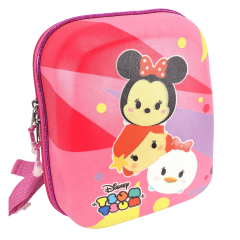 Mochilete Minnie Tsum Tsum 3D com Lancheira Maxtoy 3854BM22