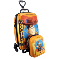 Mochilete Toy Story Woody 3D com Lancheira Maxtoy 3852CM22